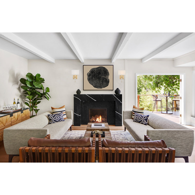 Clover 1-Light Armed Sconce, Brushed Nickel