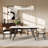 Moiser 63"-94.5" Extendable Rectangular Sintered Stone Dining Table Seat 6-10