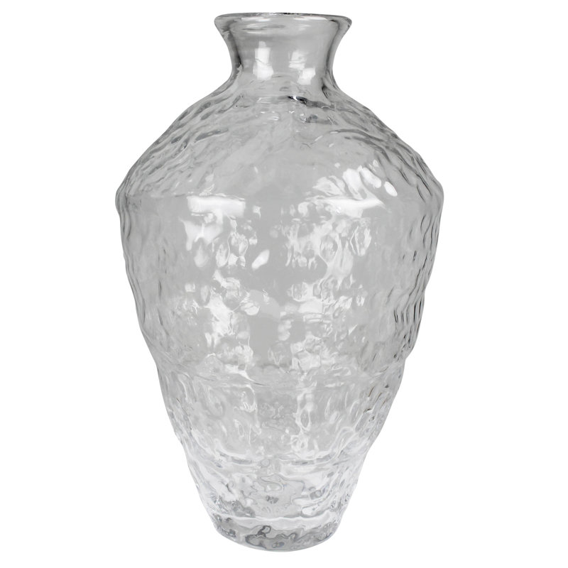 Textured Vase, Glass - Tall