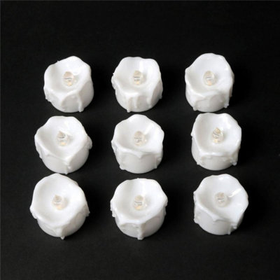 Bougies à piles sans fil 12 lumières DEL