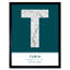 Turin Italy City Map - Single Picture Frame Typography