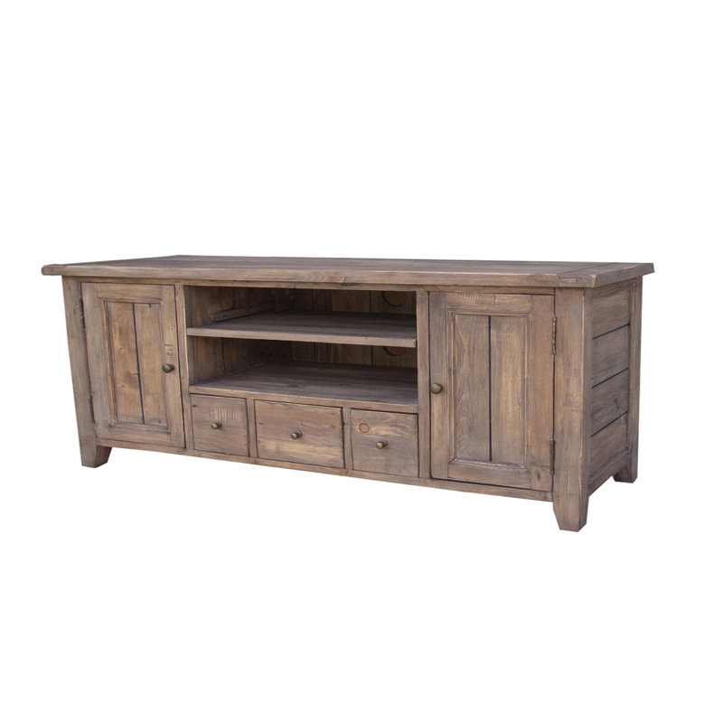 Felisita Solid Wood Entertainment Center, 63"