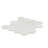 Iona Mist Hexagon 12 in. x 12 in. Polished Marble Mosaic Floor and Wall Tile