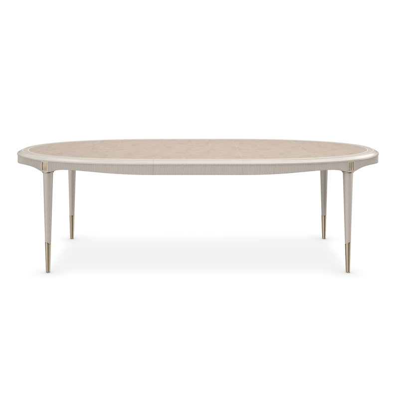 Oval Solid Wood Dining Table