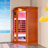 2-Person Indoor FAR Infrared Corner Sauna in Canadian Hemlock with Red Light Therapy, Bluetooth Speaker, Smart Control Panel & Chromotherapy Lighting