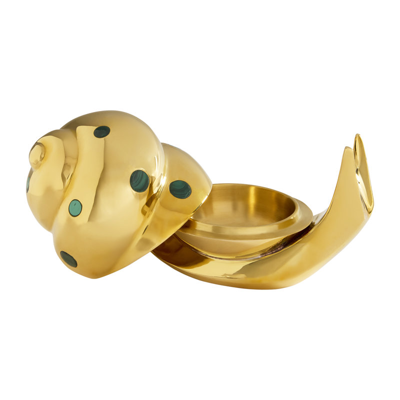 Brass Snail Box