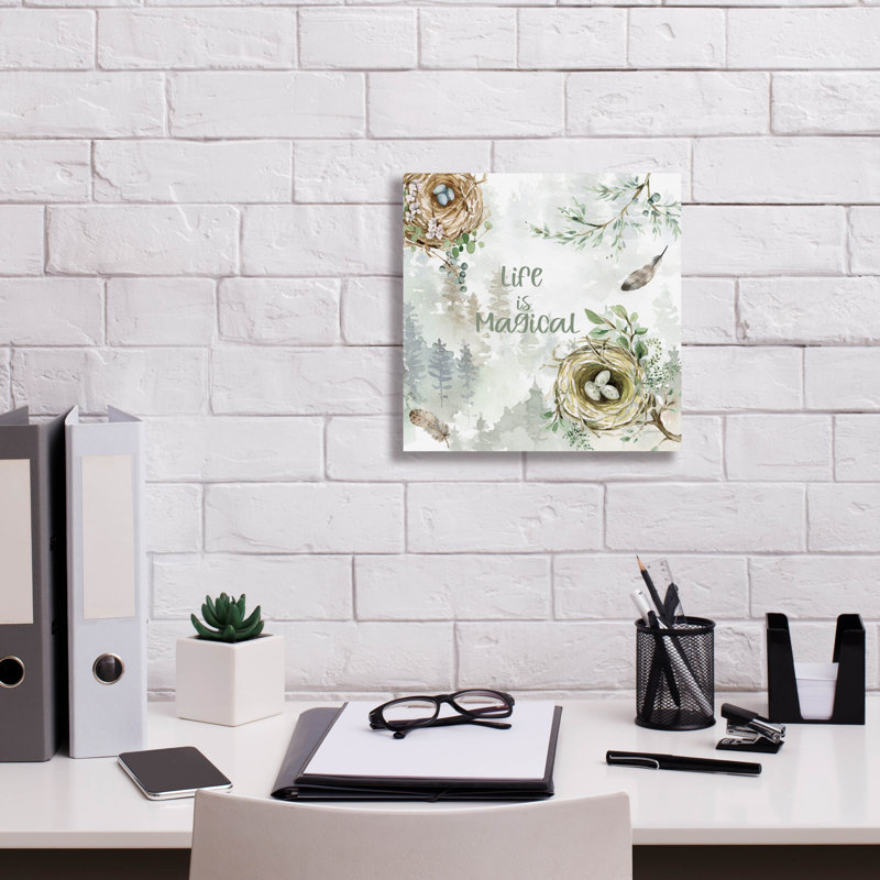«Winston Porter» par Katrina Pete, «Ethereal Forest 3», art mural sur toile, H 12 po x l 12 po x P 0,75 po