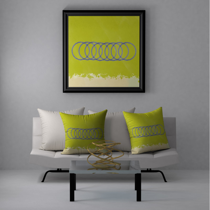  Housse et insert de coussin Spring Spring, 18" x 18"