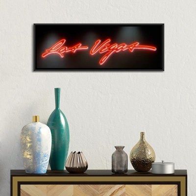 « las vegas signature, las vegas convention center, nevada », art textuel sur toile