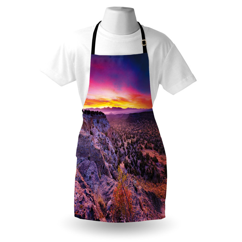 No Pattern Bib Apron