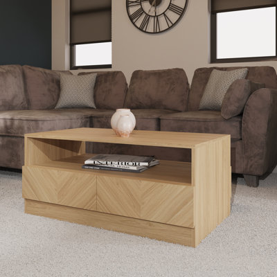 Murshida Solid Coffee Table with Storage