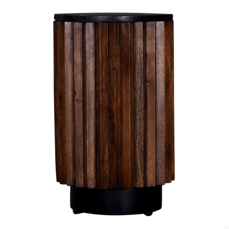 Table de bout ronde avec plateau moderne, table d'appoint de salon
