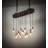 15 - Light Black/Brown Unique/Statement Pendant