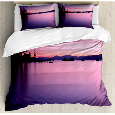 Lake Rustic Mixed Duvet Cover