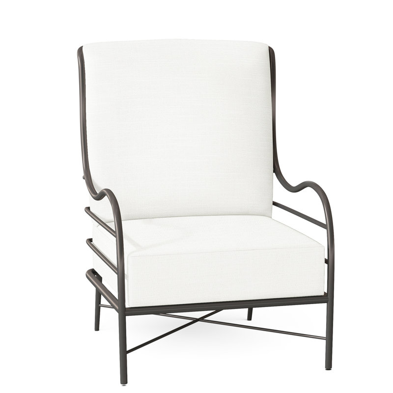 Chaise longue en aluminium Carmel - gris ardoise, Dentelle Rollo, Pas de soudure
