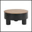 Ensemble de 2 tables basses rondes gigognes-1020736321