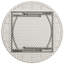 Table ronde pliante en plastique Parker