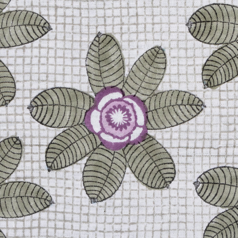 Elephant Apple Flowers Table Placemat 14x20 Inch, Green