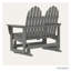 Fauteuil oscillant classique 48 po POLYWOOD Adirondack-9551958