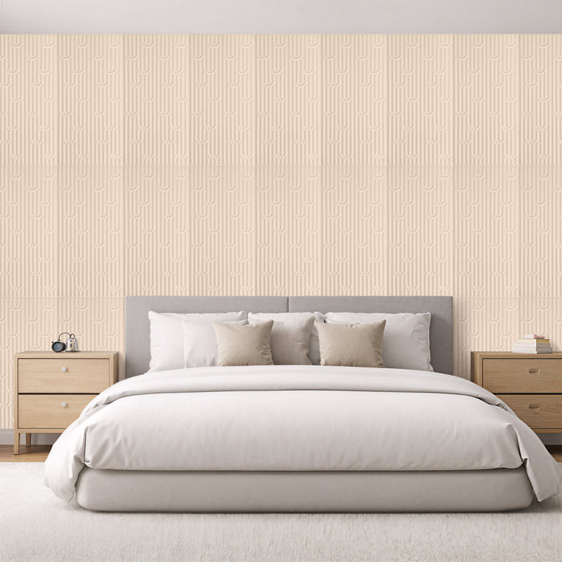 Panneau mural en PVC souple 19,7 "x 40,6" en PVC souple (paquet de 10), Moccasin