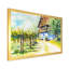 Maison près du vignoble - Peinture sur toile-67406674-67406684
