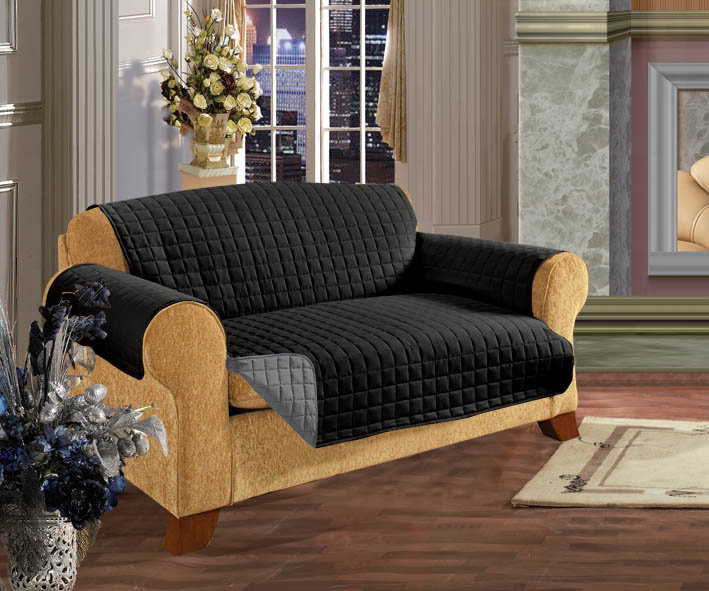 Housse élégante en polyester Elegant Comfort, Noir