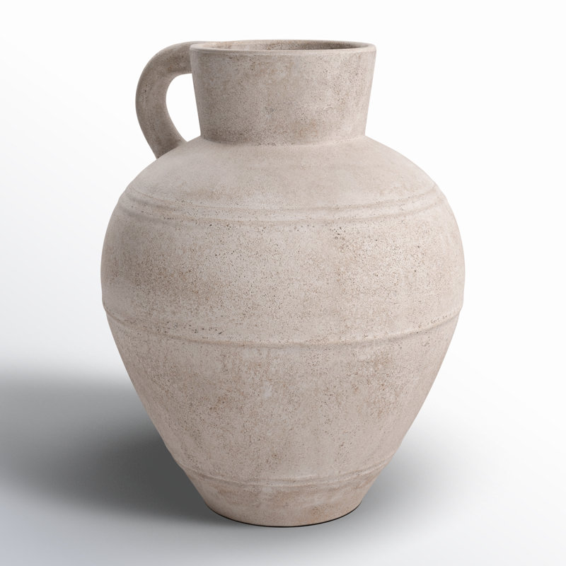 Bredon 22'' Handmade Terracotta Table Vase