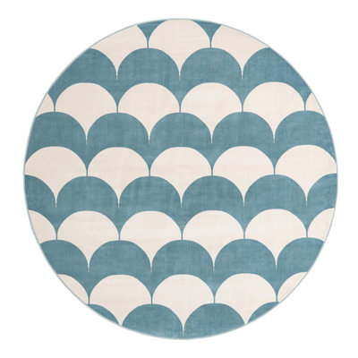 Unique Loom Arches Whimsy Kids Rug