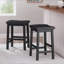 TABOURET SADDLE 24 po POMERoy
