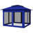 Outsunny 11' X 11' Pop Up Canopy, Outdoor Patio Gazebo Shelter With Removable Zipper Netting, Instant Event Tent W/ 114 Square Feet Of Shade And Carry Bag For Backyard, Garden
