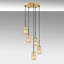 Luminaire suspendu cylindrique à 5 lumières-814172010