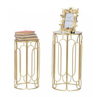 Mamadou 2 Piece End Table Set
