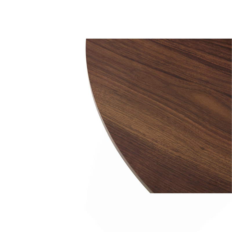 Table de salle à manger TULIP, diamètre 106 cm ROND, bois naturel