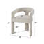 Chaise d'appoint rembourrée (ensemble de 2)
