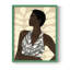 «Ethnic Beauty I», reproduction encadrée - bois massif-100626199-100626197