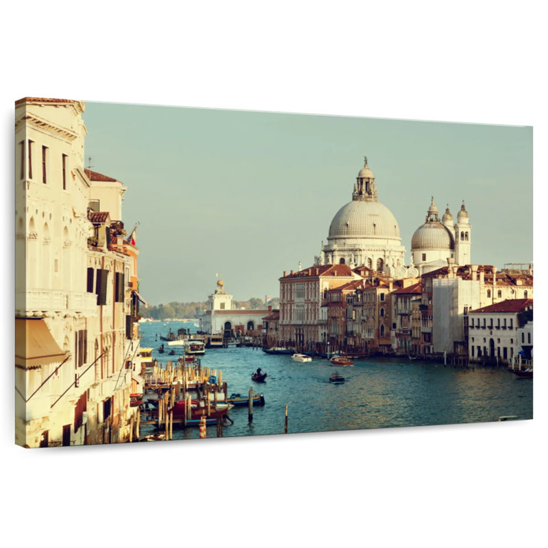 Ravi Grand Canal In Venice, 20" H x 30" W