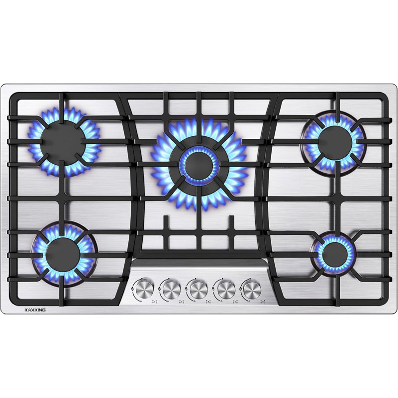 36'' Natural Gas Cooktop with 5 Burners