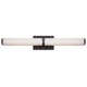 Erby Single Light Glass Dimmable LED Flush Mounted Sconce