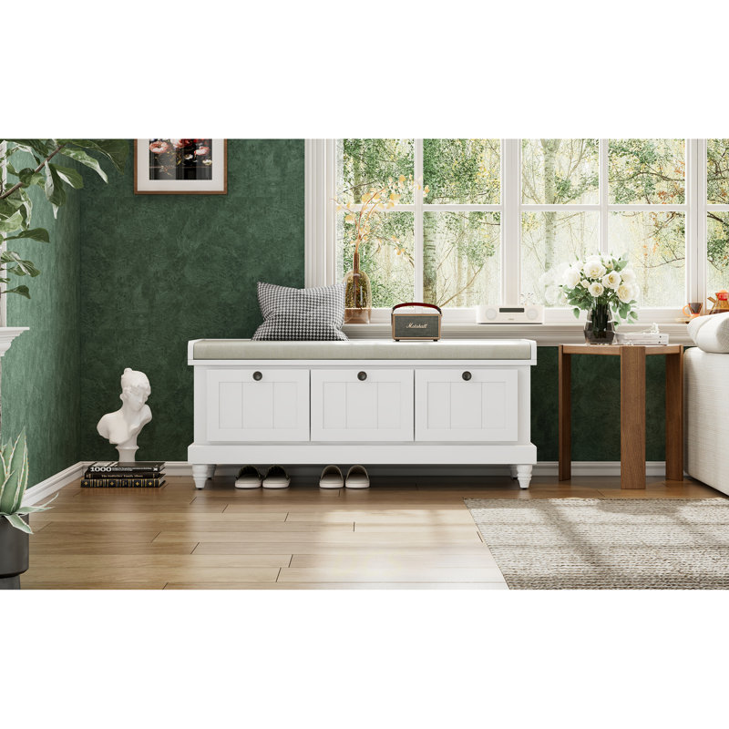 Banc pour chaussure, Blanc