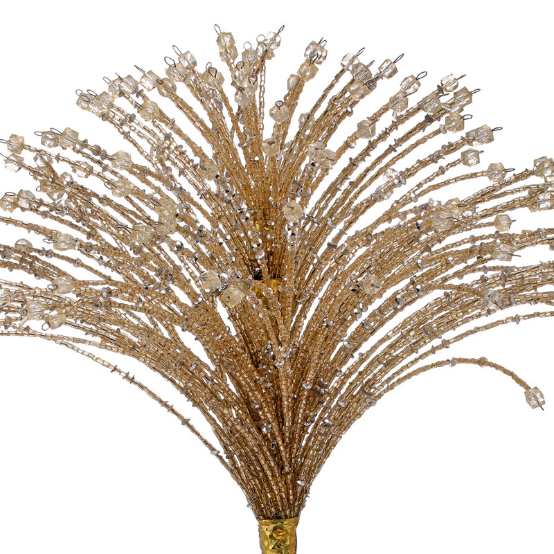 Décoration pour sommet de sapin Jarrin, Or champagne