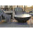 Sol Living Rose Bowl  Fire Pit For Outside Outdoor Firepit Table Firepit Concrete Fire Table Patio Heater Fireplace Lava Rock 60,000 Btus - Light Grey, 48 X 48 Inches-112206471