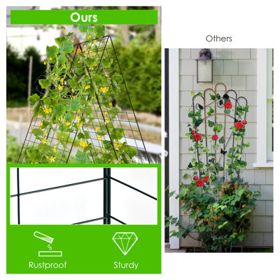 Arlmont & Co. 2PCS Green Cucumber Garden