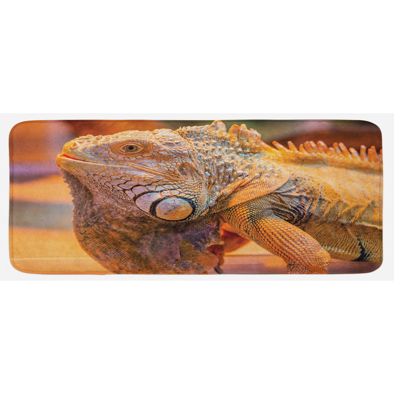 Tapis de cuisine Iguana