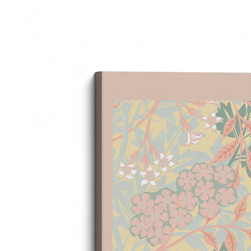 «Blush Jasmine» par William Morris, reproduction sur toile, 60" H x 40" W x 1.25" D, Stretched Canvas