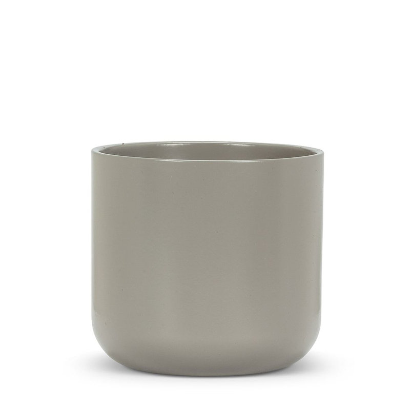 Ilmari Pot Planter, Gray, 5" H x 5" W x 5" D