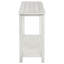 Console de canapé d'entrée en bois blanc Castleton (table basse incluse)