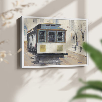 Cable Town -Framed Print - Restickable