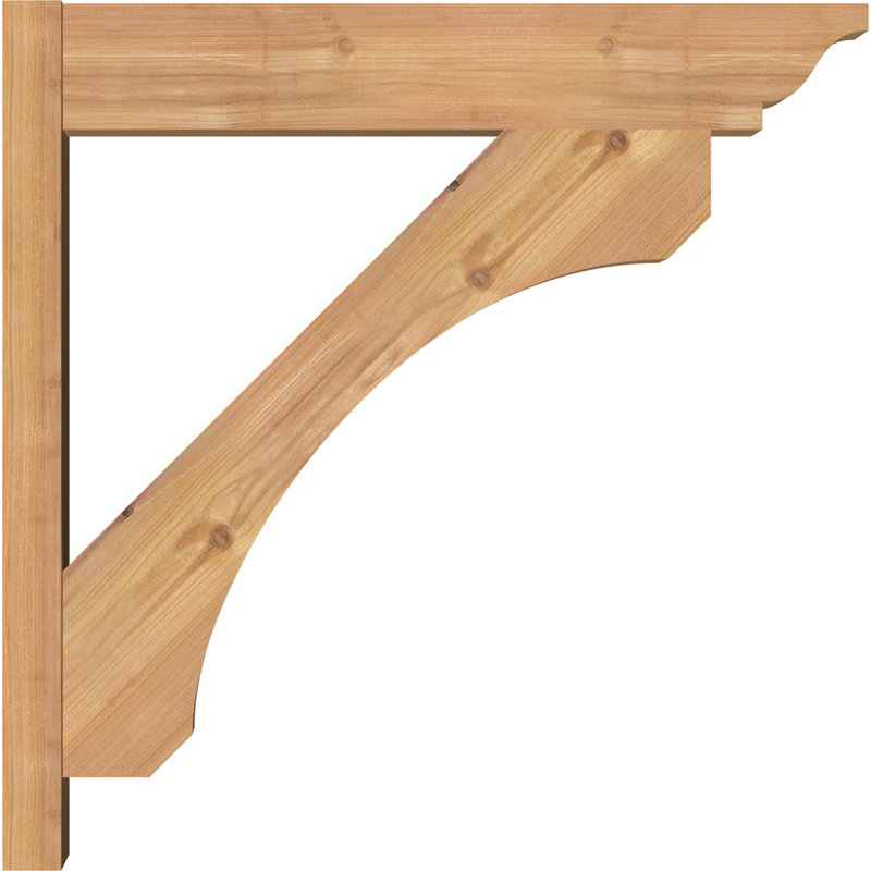 Perspectives traditionnelles Legacy, P 24 po x H 24 po, Cèdre rouge occidental l 7 1/2 po (lisse)