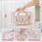 5 Pack Clear Dust Bags For Handbags,5-Sizes Purse Storage Organizers,Purse Protector Storage Bag With Zipper And Handle For Closet, Hanging Dust Cover Bag For Handbag