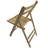 Versatile Solid Wood Folding Chair Of 4 - For Different Room Settings Foldable  4  Rustic Slatted Seat For A Natural Look-1328856896-1328856909